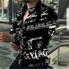 Men’s 3D Print Hawaiian Shirt – Long Sleeve Loose Fit, Spring/Summer, 5XL-6XL 2