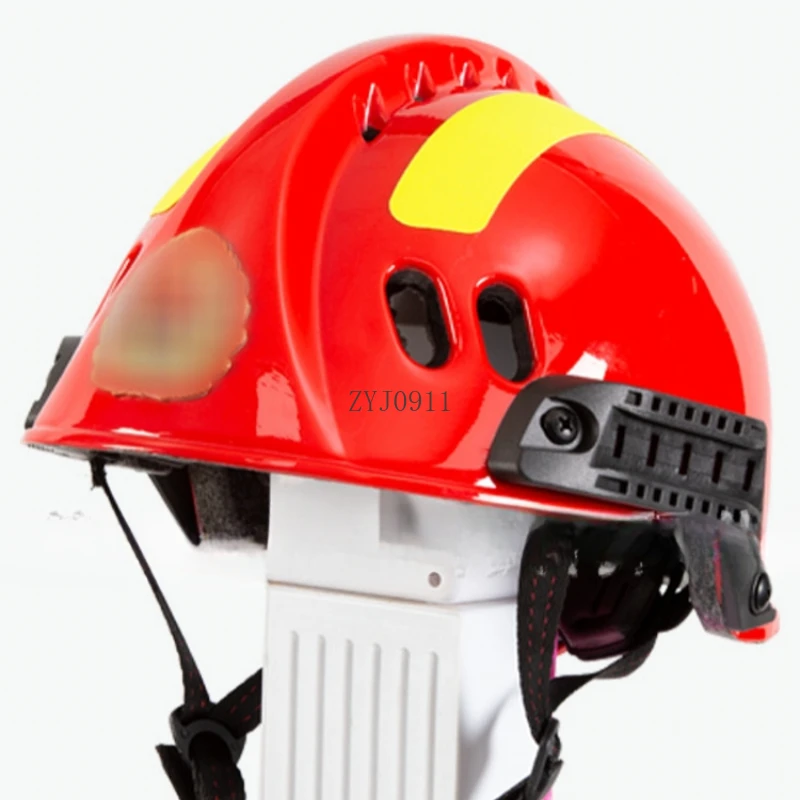 Red helmet