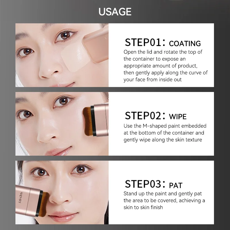 Light and Moist Hydrating Foundation, Natural-Looking,