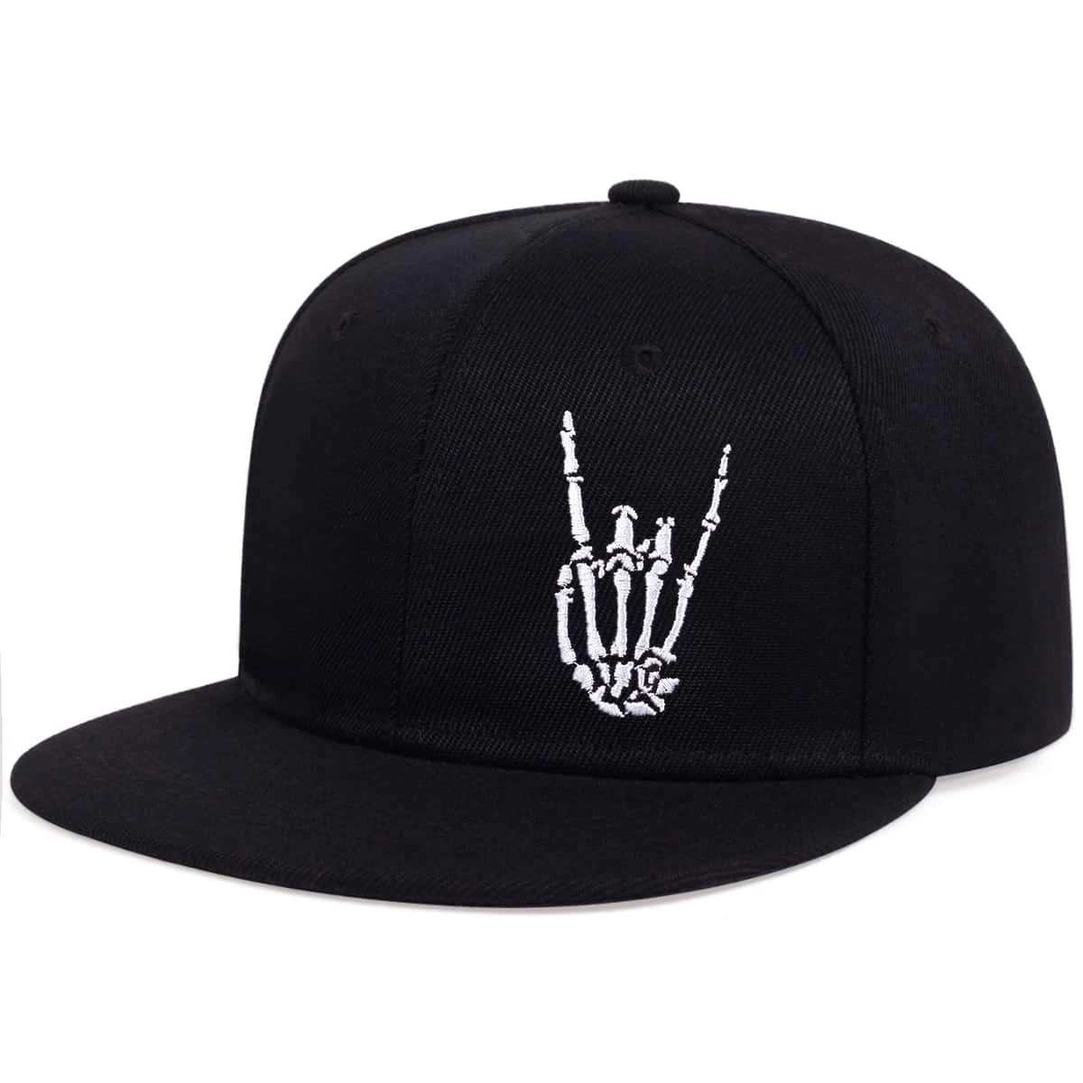 Skeleton Fingers Embroidered Cap – Unisex Hip-Hop Hat 4