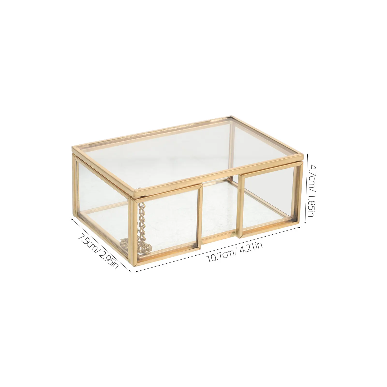 데스크탑 명함 홀더 황동 빈티지 골드 정리함 우아한 유리 디스플레이 사무실 가정 책상 임원 테이블탑 카드