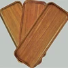 1PCS Tableware Solid Wood Round Dessert Plate Japanese-style Wooden Tray Snack Plate Dried Fruit Plate Wooden Plate 5