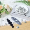 100 Sets Cover Buttons Kit With Tools Size Buttons To Cover Self Cover Buttons DIY Fabric Cloth Cover Buttons 5