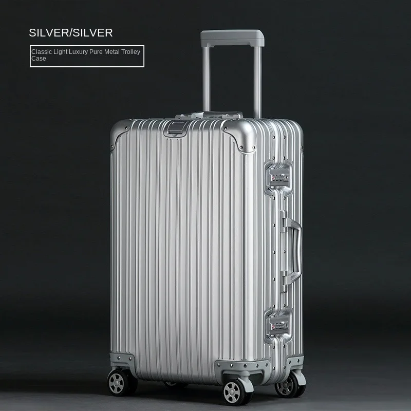 Aluminum-Magnesium TSA Lock Travel Suitcase