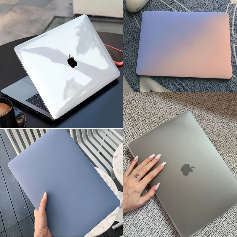 Custodia Rigida Per Laptop Cream Per Apple Macbook Air Pro 13 M2 2022 Cover Per Mac Book Pro 14 Retina 11 12 13.6 15 16 A2485 A2681
