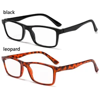 Lunettes de lecture portables + 1.00 ~ + 4.00, monture Pc unisexe ultralégère, presbytes, soins de la Vision, haute définition, 1 pièce 6