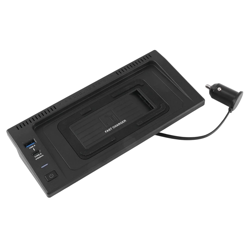 

1 Piece Car Wireless Charger QI Phone Charger Fast Phone Charger Phone Holder Parts Accessories For BMW X5 F15 X6 F16 2014-2018