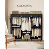 Portable Closet, 81.5 Inch Extra Large Capacity Wardrobe Closet with Cover, Easy to Assembly, Black PCT136B01 Wardrobes 2