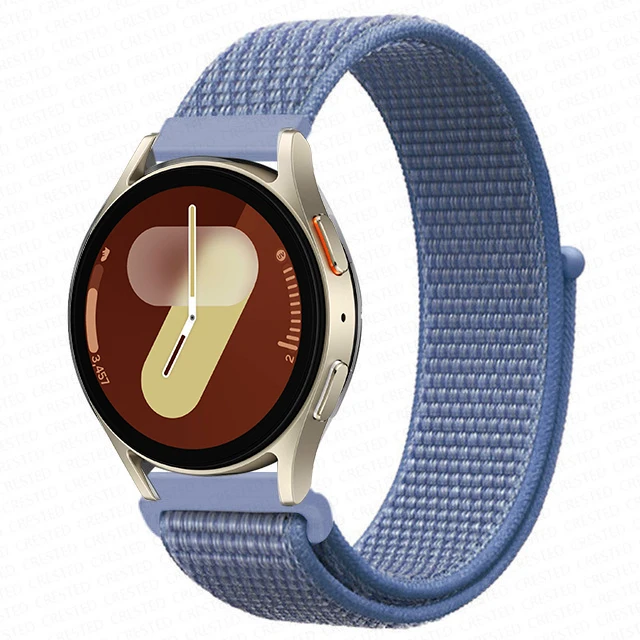 Versatile Nylon Loop Bracelet for Smartwatches - 22mm/20mm Band