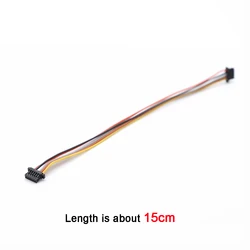 2 - Pack Direct Plug 6P Connecting Cables (10cm/15cm/20cm) - Silicone Wire (2pcs 15CM Double End)