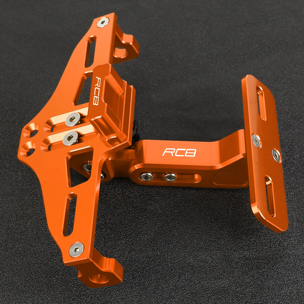 

For RC8 RC8-r 2009 2010 2011 2012 2013-2023 Motorcycle Rear License Plate Mount Holder and Turn Signal Lights LED License Frame
