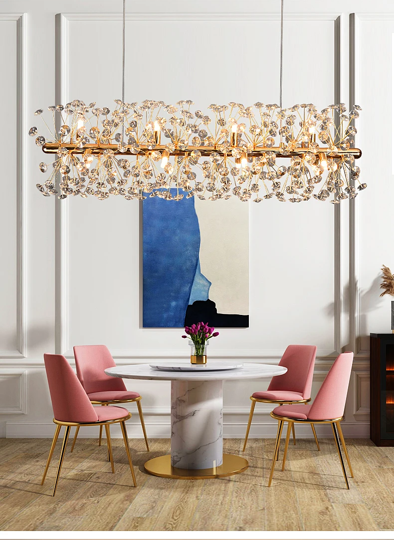 LED Crystal Ceiling Chandelier for Modern Home Decor | Luxury Chandelier | Chandelier Home Decor