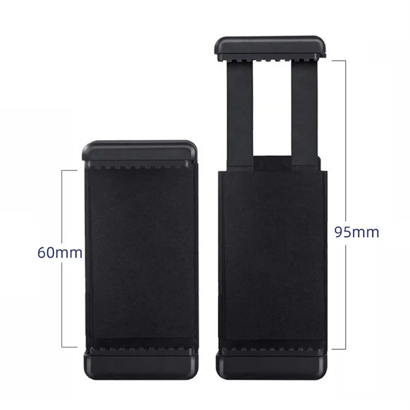1pcs Universal Phone Clip Bracket Holder Mount Tripod Monopod Stand For IPhone Smartphone Selfie Holder - Image 4