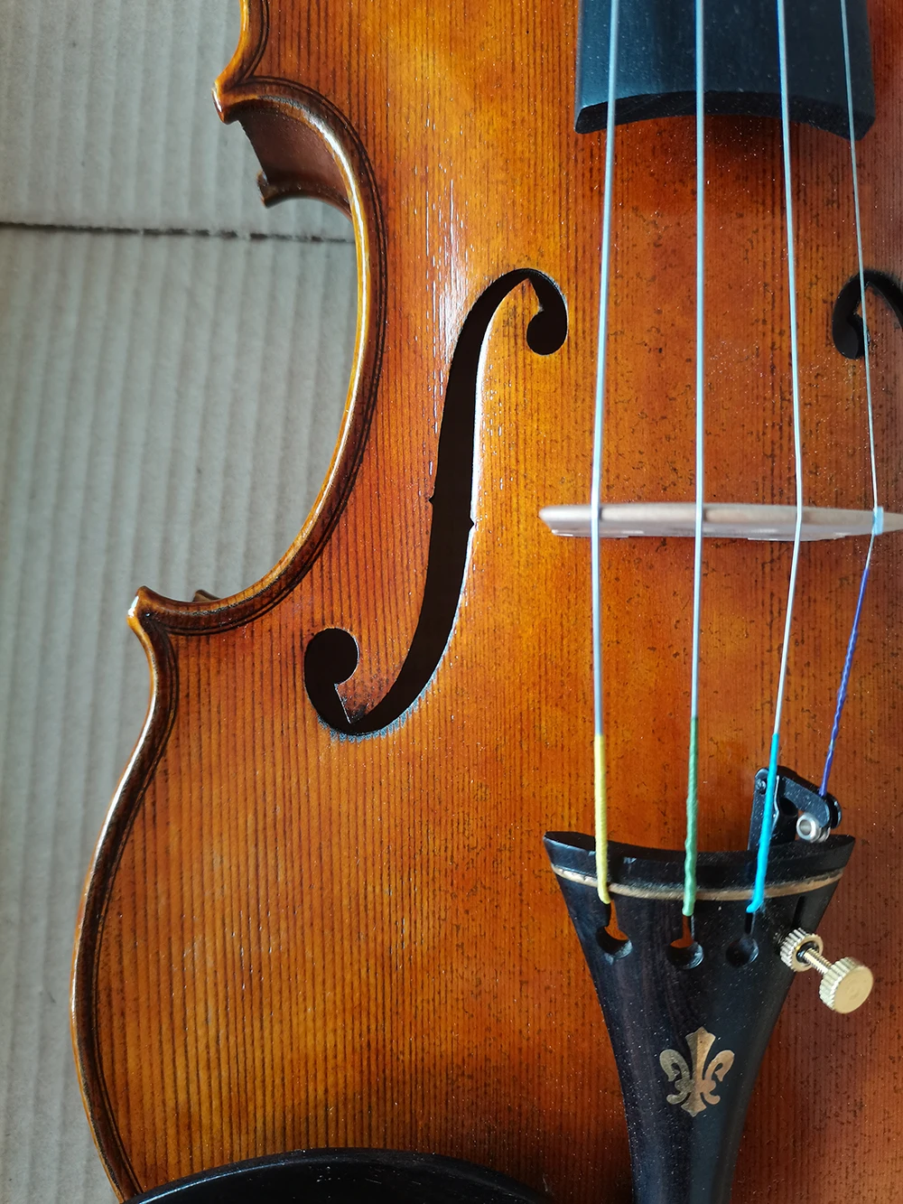 strong tone！30 years of European spruce wood Violin 4/4 size Italian vintage oil varnish vionlin professional violino musical