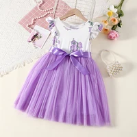 Robe décontractée pour filles, robe de princesse magnifique, pour noël, fête d'anniversaire, mariage, tenue décontractée quotidienne, âge de 3 à 8 ans 2