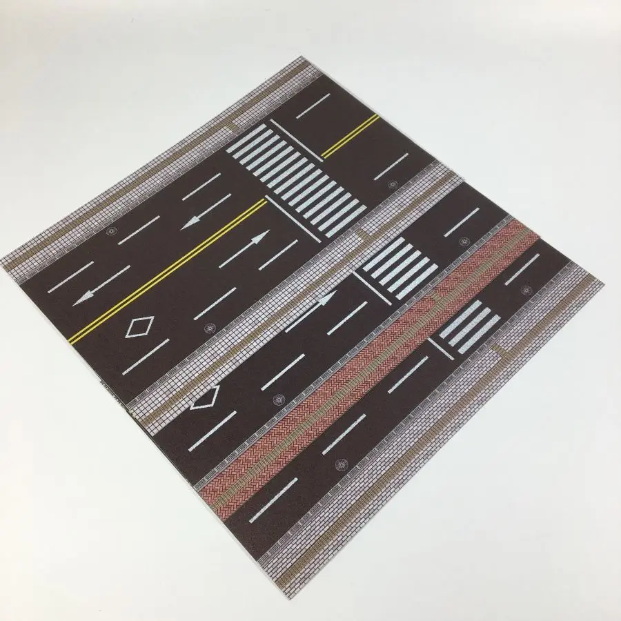 1-64-Urban-Landscaping-Simulation-Highway-UV-Printing-Resin-Road ...