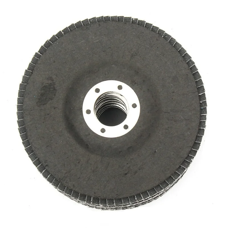 5/10PCS 40/60/80120 Grit Grinding Wheel Angle Grinder Sanding Discs Dremel Tool For Removing Rust Polishing Tool 115/125mm