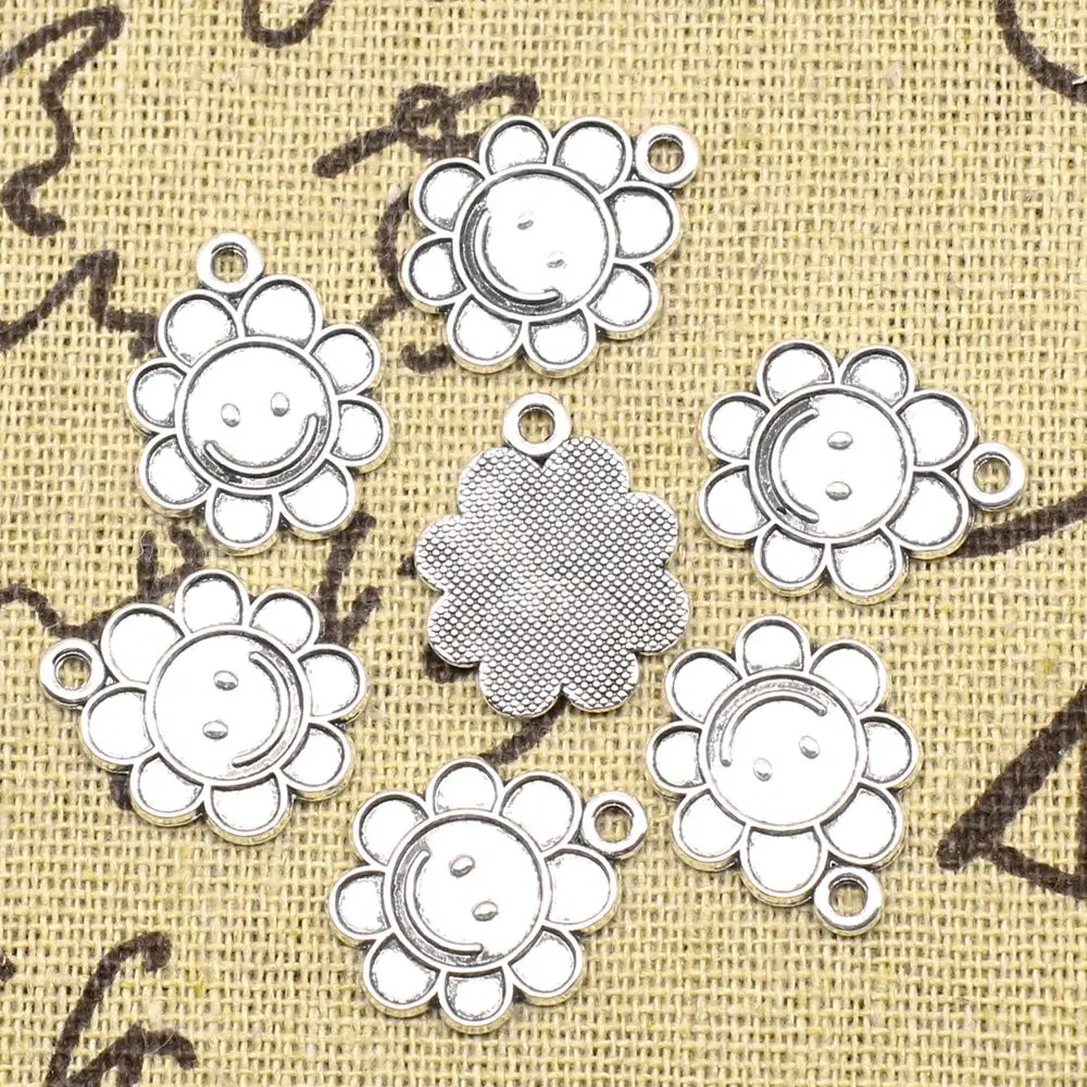 

Jewels For Crafts Bag Accessories Charms Sun Antique Silver Color Jewelri Pendant 2x17mm 10pcs