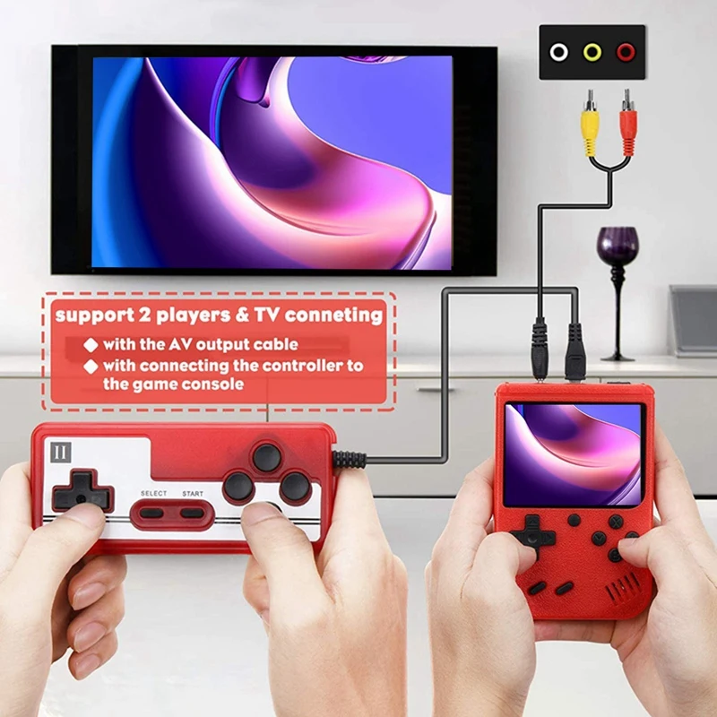 Фото Консоль игровая 400 в 1, 3,0 дюйма, цветная Карманная №3