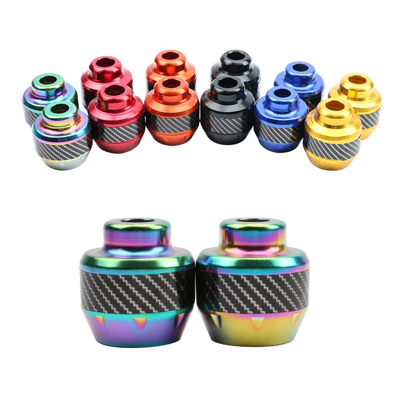 2Pcs Aluminum Alloy Motorcycle Crash Protector Scooter Wheel Front Fork Frame Falling Protection Pads Sliders