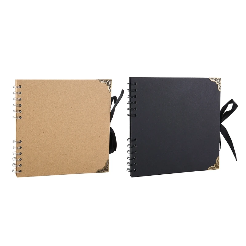 60 Pages Photo Album Kraft Paper Photocard Holder Book