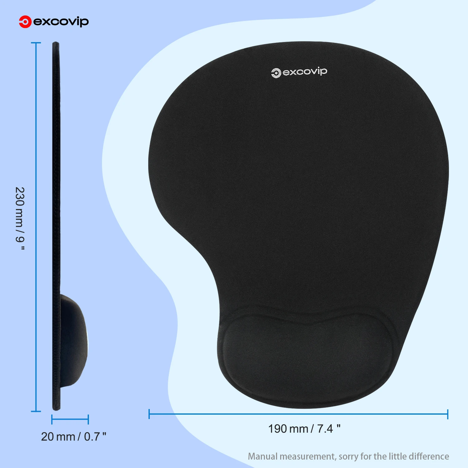 Mouse Pad mouse pad gaming mousepad with Silicone Wrist Support for Computer Office