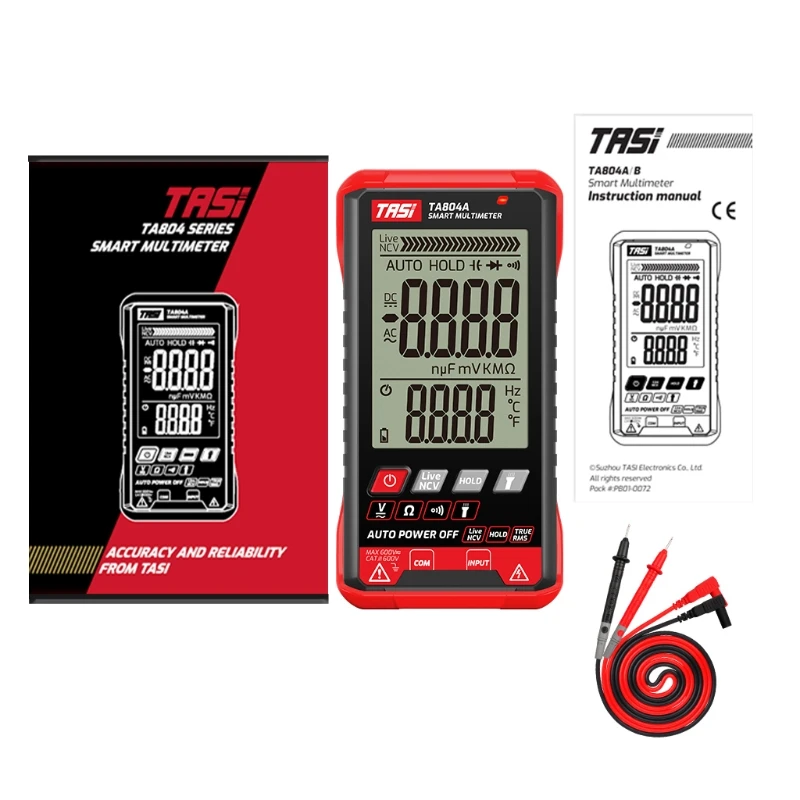 

Digital for Smart Multimeter True Rms 6000 Counts Tester OHM NCV Meter T
