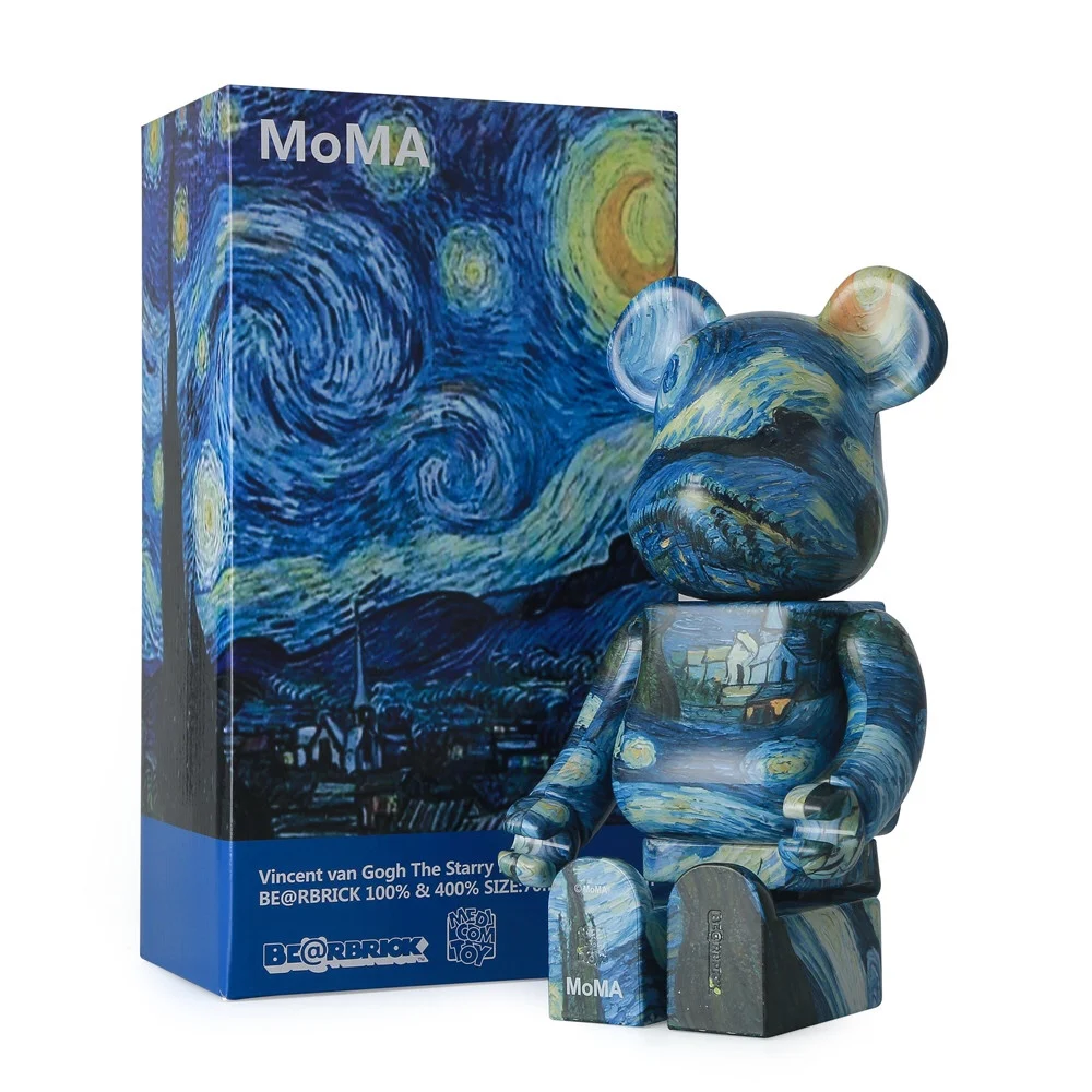 BE@RBRICK Van Gogh ベアブリック ゴッホ 100%&400%③ BE@RBRICK SERIES 50