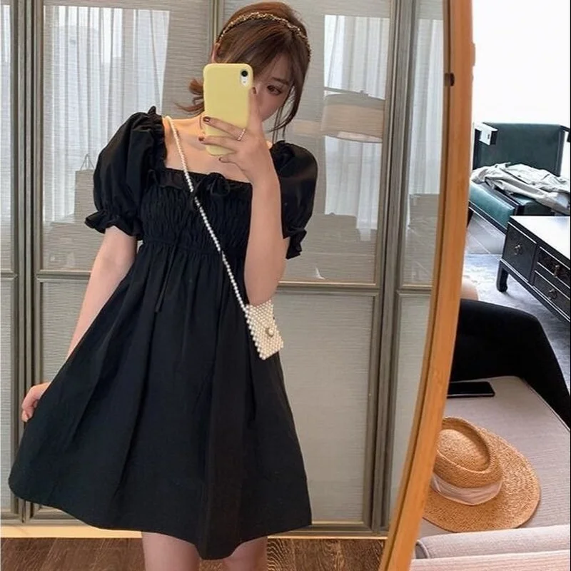 Dress Women Summer Short Sleeve 4XL 