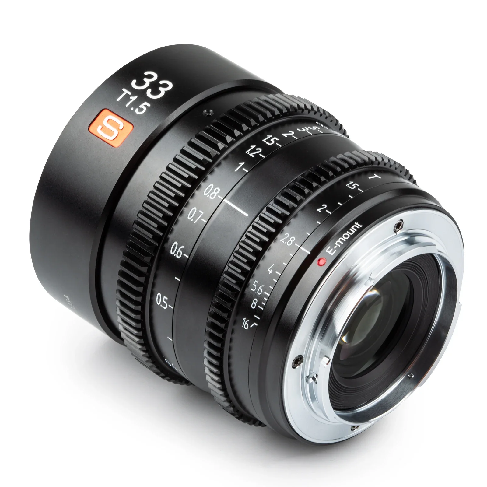 빌트록스 23mm 33mm 56mm T1.5 시네마 렌즈 수동 초점 프라임 필름메이킹 브이로그용 E 마운트, 루믹스 마운트(올림푸스, BMPCC 호환) ⒨ Ca