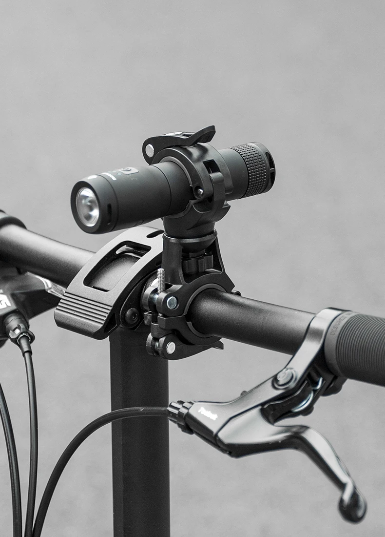 Bicycle Light Bracket Quick Release Stable 360 Degree Rotatable Multifunctional