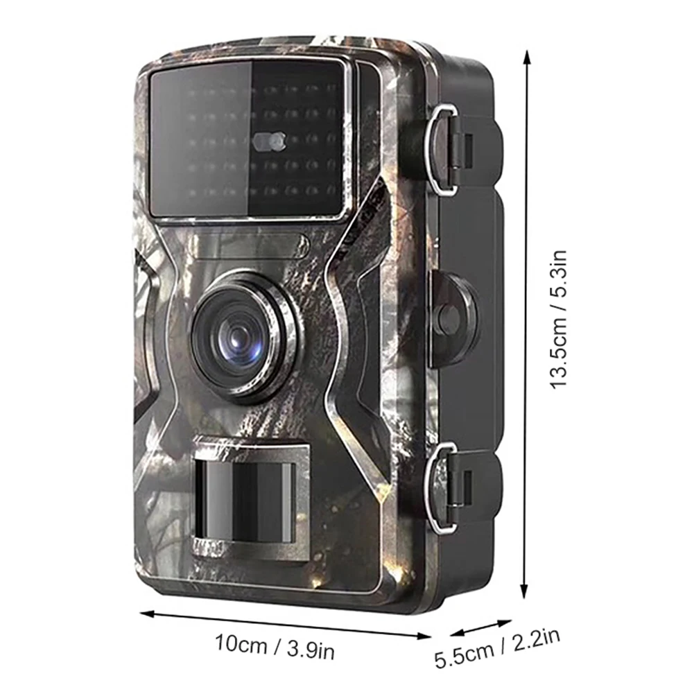 128GB Hunting Trail Camera Wildlife Camera Night Vision Motion Activated Outdoor Forest Camera Trigger Wildlife Scouting Camera