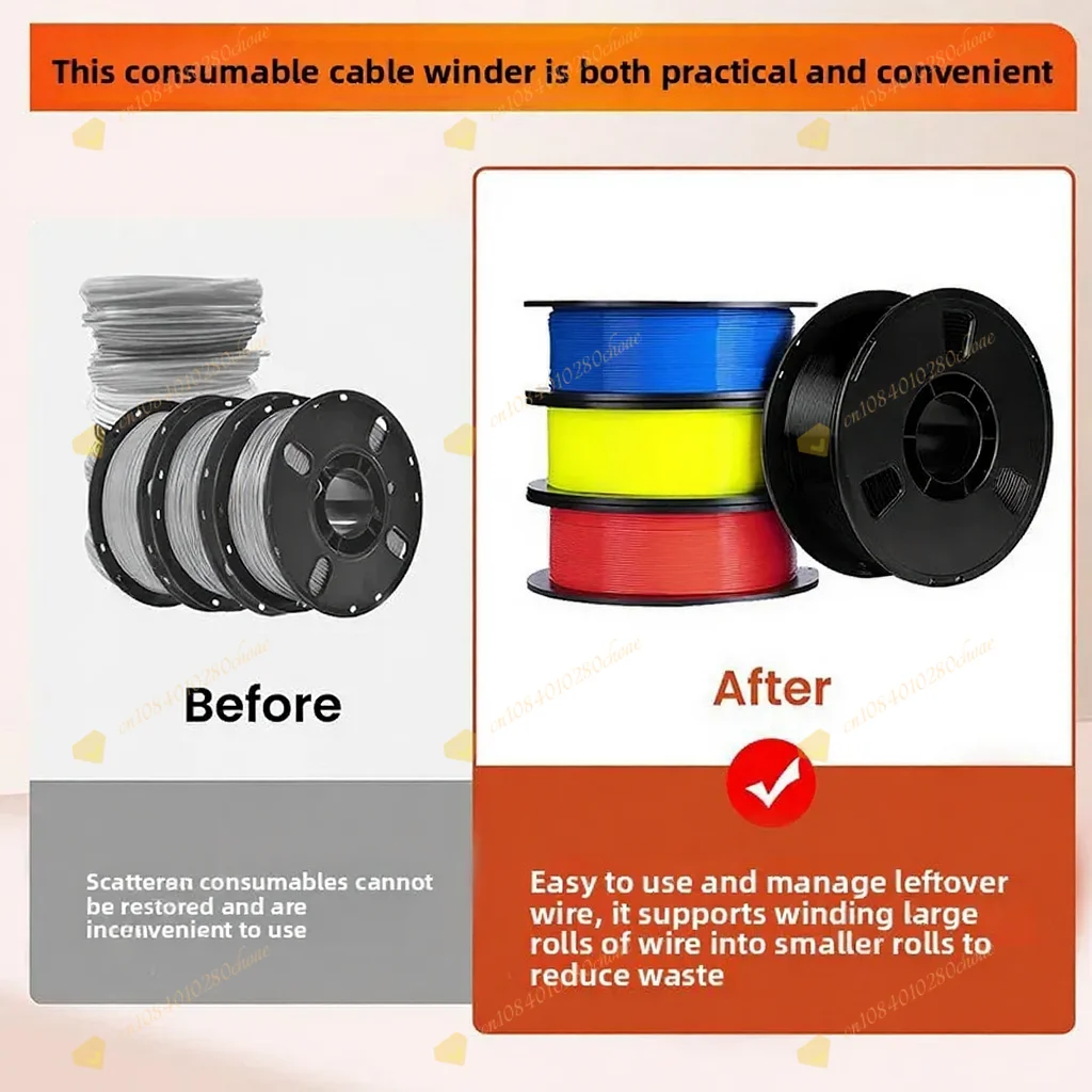 3D Printing Supplies Winding Machine Electric Spool Suitable for 20cm Diameter R