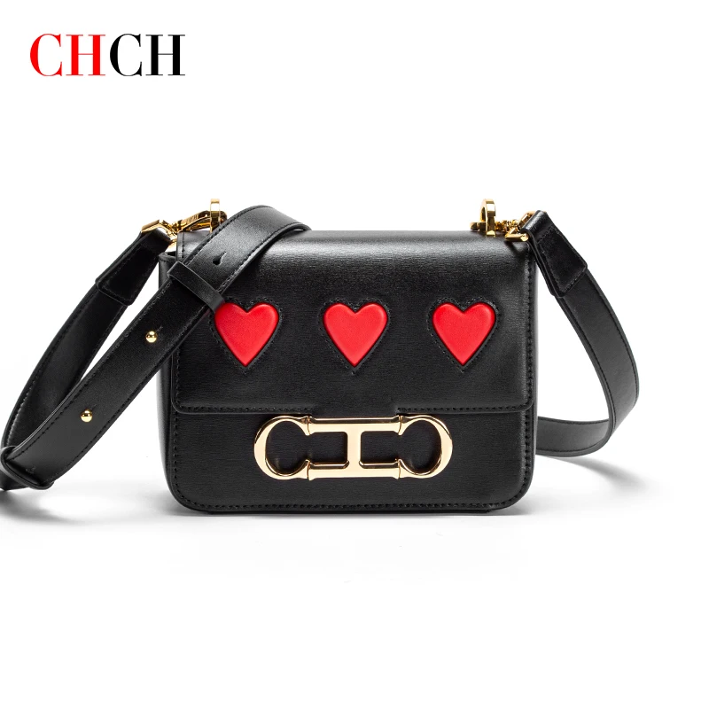 CHCH 2023 Design Luxury Women's Shoulder Bag Valentine's Day Limited Leather Shoulder Bag Limited Edition Of Honeymoon Travel - Image 2