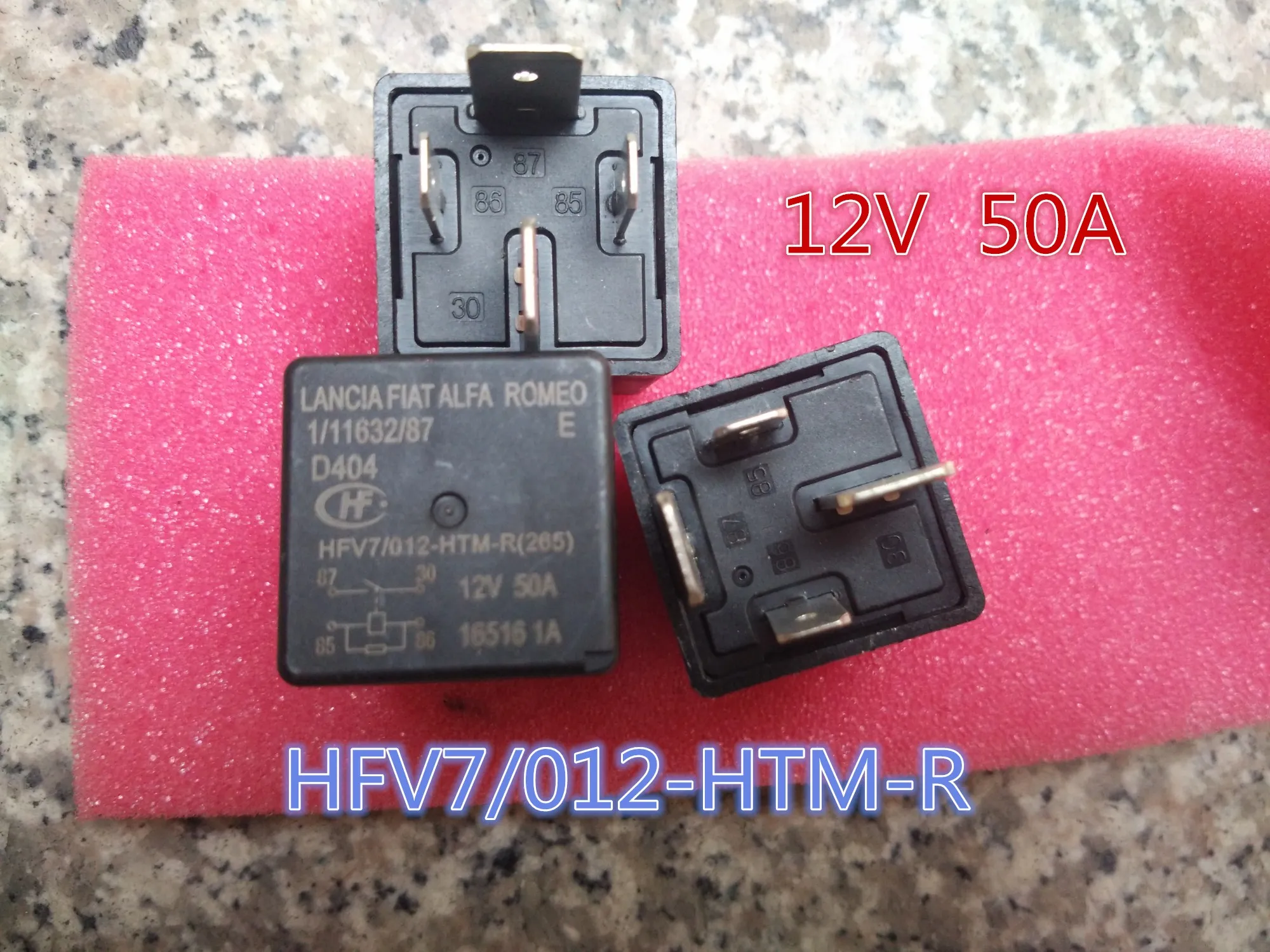

Free shipping HFV7/012-HTM-R 12V 50A 4 10PCS As shown