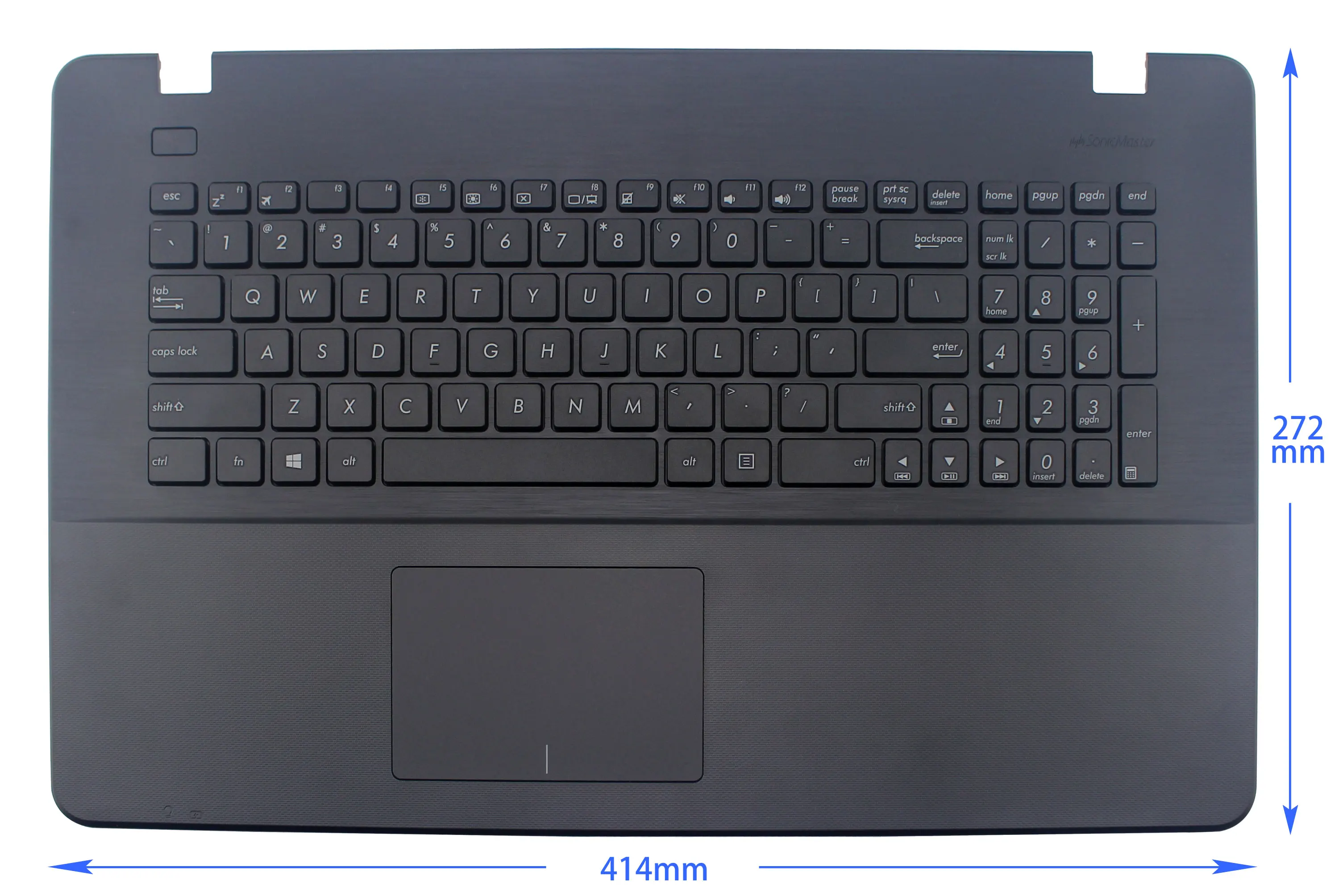 Клавиатура LARHON с английской раскладкой для ASUS A751 A751YI E751 E751JA F751 F751LA F751LAV |