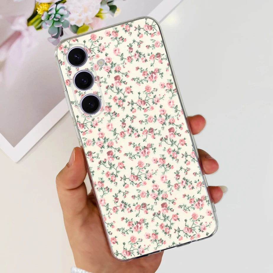 Stylish 2024 Painted Soft Silicone Phone Case