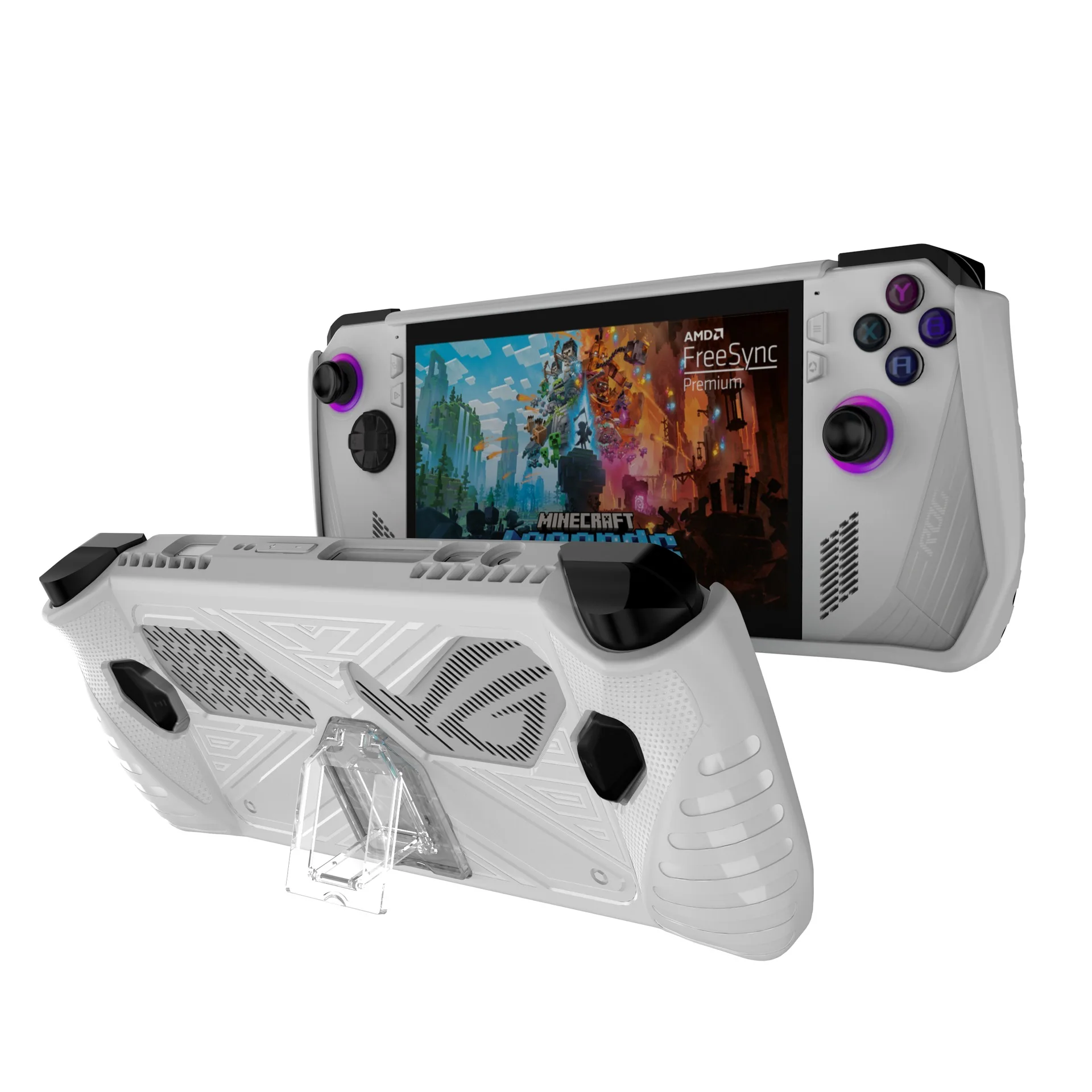 TPU PC Tough Bracket Stand Case for Asus ROG Ally