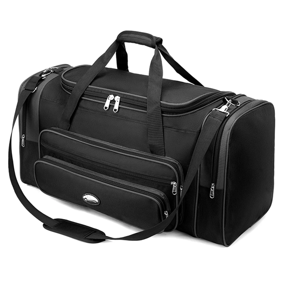 Travel Duffle Bag for Men Women Waterproof Gym Bag with Shoe Compartment Adjustable Strap Tote Bag for Sports Bussiness Trip
