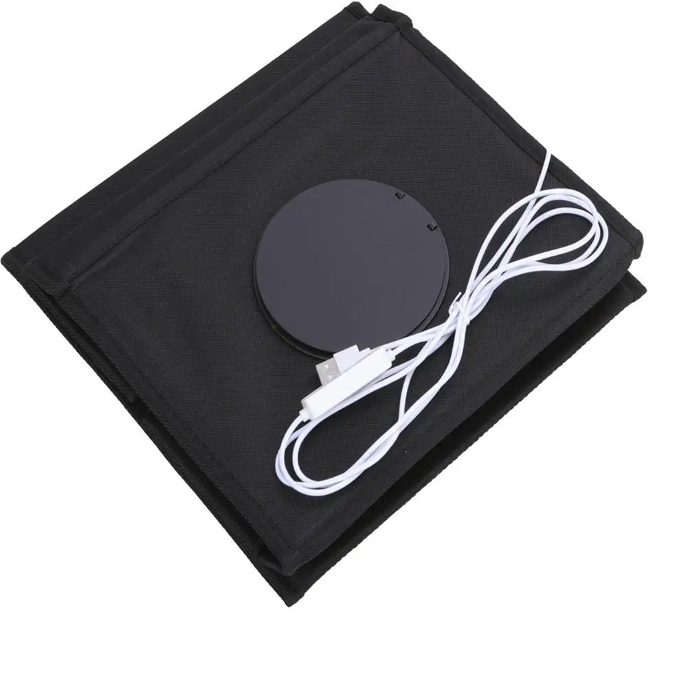 Mini Photo Studio Lightbox 3 Model LED Light Photography Softbox Folding Shooting Tent Box Kit & 6 Colors Backdrops Background