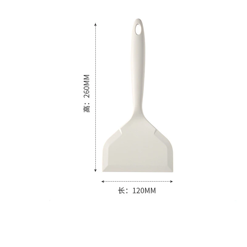 Wide Silicone Spatula Shovel Turner Nonstick Fried Shovel Fish Spatula Turner Cookware Kitchen Cooking Tools Accessories