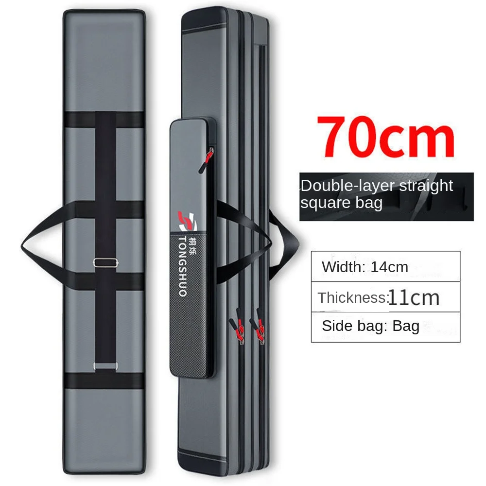 

Fishing Rod Case Storage Three-layer Fishing Gear Bag Oxford Cloth Fishing Rod Storage Portable Sea Rod Fishing Bag