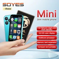 SOYES XS18 Pro 3.0" Mini Smart Phone Android9.0 Face ID 2GB RAM 16GB ROM Facial Recognition Dual SIM Standby 3G Small Phone 1