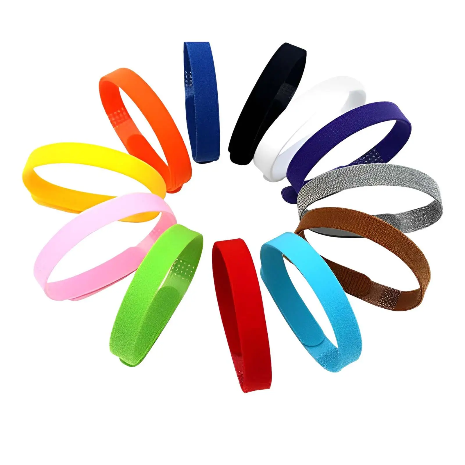 12X Collari Per Cuccioli Double Side Soft Velvet Collari Identificativi Per Animali Domestici In Nylon Durevoli Personalizzati Fasce Identificative Pe