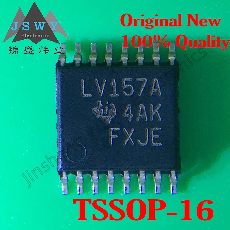 10PCS SN74LV157APWR SN74LV139APWR SN74LV123APWR TSSOP16 signal switch/codec/multiplexer 100 new