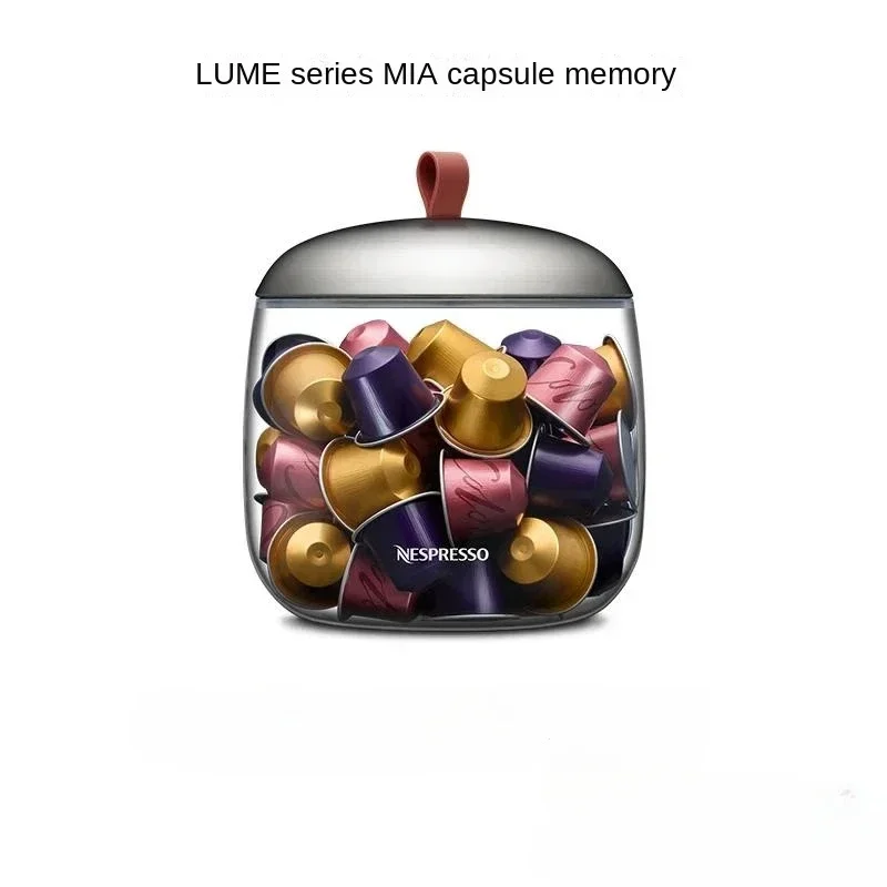 Glass Storage Jar, Luxurious Small Ornament, Capsule Coffee Storage Box, Lidded Storage Container, Home Organization Tool 6