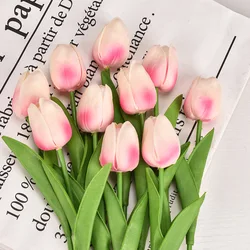 Elegant Artificial Tulip Bouquet for Wedding and Home Décor (Color 10)