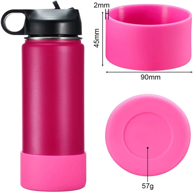 32 oz Insulated Water Bottle Sleeve Flower