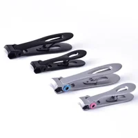 1pcs Professional Nail Clippers Stainless Steel  Cutter Toenail Fingernail Manicure Trimmer   for Thick s 2