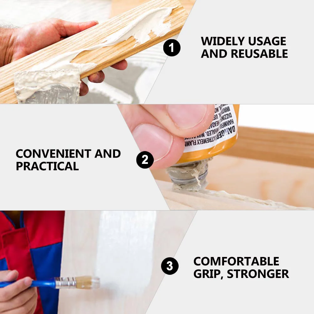 Silicone Glue Roller For Wood Roller Gluer for Woodworking Handheld Adhesive Manual Applicator Portable Wallpaper